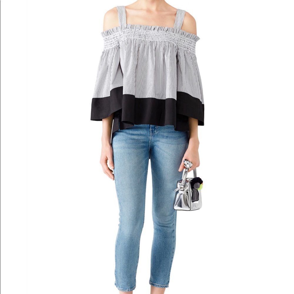 Sexy Kendall & Kylie striped top